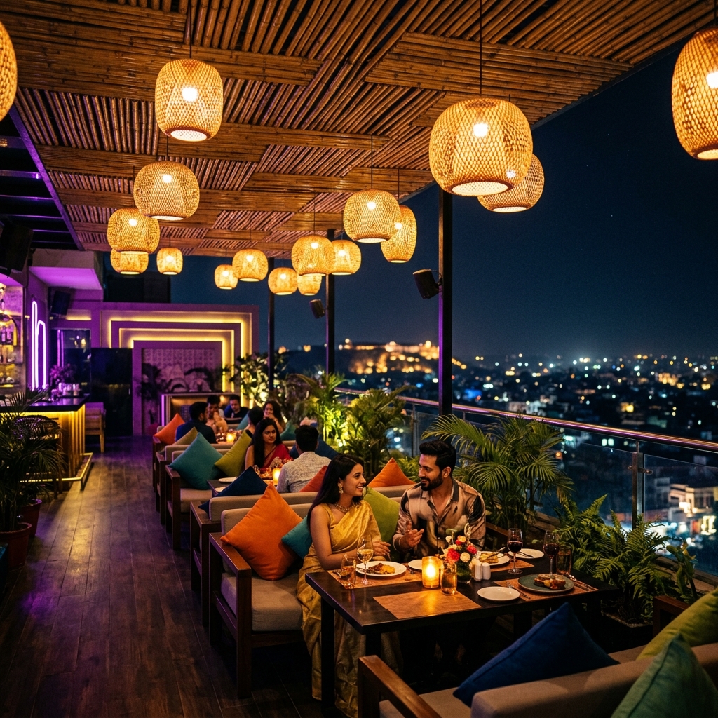 LSD Rooftop Night View